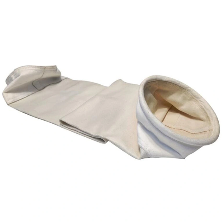 Fiberglass Woven Fabric with PTFE Felt Top and Bottom Cuff for Bag Filter Housing