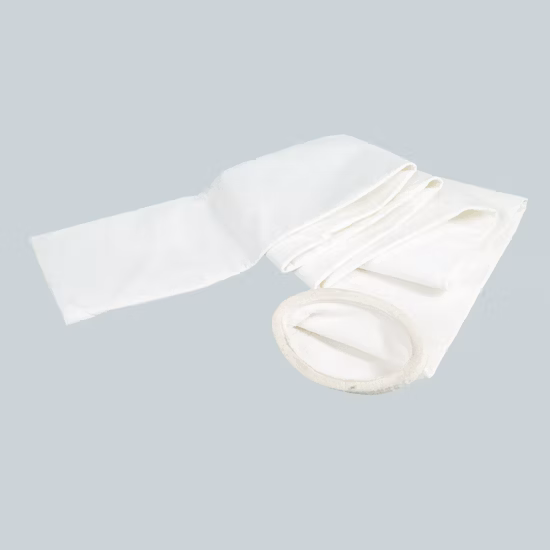 Feutre d'aiguille de polyester de filtration de sachet filtre à poussière