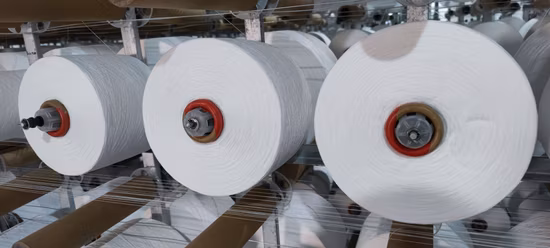 Bande transporteuse pour tissu d'usine de ciment, tissu de glissière d'air en toile de polyester